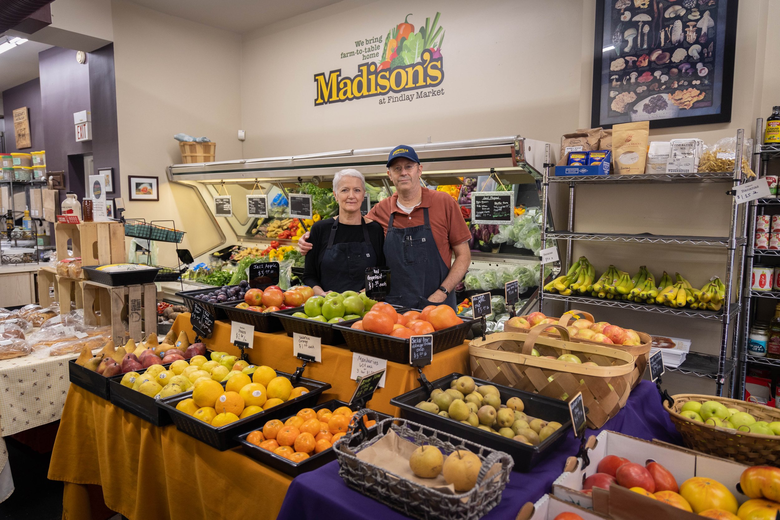 Products at Madison’s market
